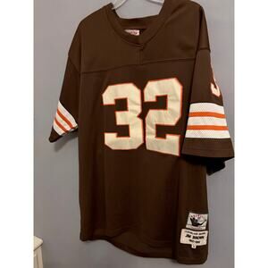 Mitchell & Ness Jim Brown Cleveland Browns Jersey Men’s 3XL (Tagged 58)